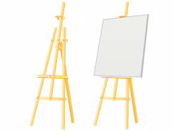 木质画板矢量素材