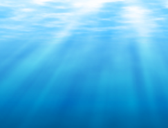 太阳照射的水下背景矢量素材