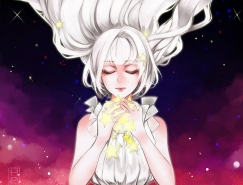 Harumagai时尚动漫人物插画