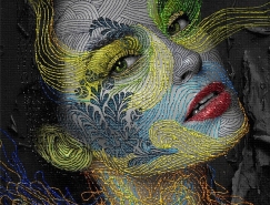 叙利亚艺术家Rahaf Dk Albab肖像插画欣赏