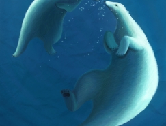 Varya Kolesnikova可爱的动物插画欣赏