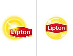 立頓Lipton更換新標識