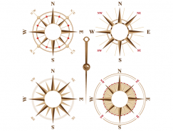 指南针矢量素材(4)