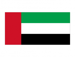 阿联酋国旗矢量图