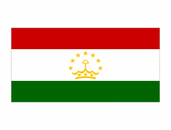 塔吉克斯坦国旗矢量图