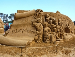 Michelle Blacky Champaz超酷逼真的沙雕藝術作品