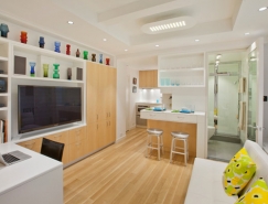 曼哈顿32平米简约的小户型公寓设计