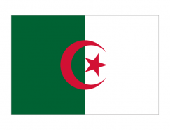 阿尔及利亚国旗矢量图