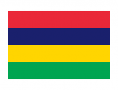 毛里求斯国旗矢量图