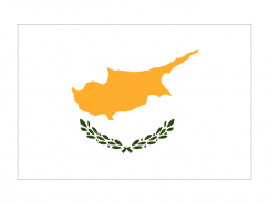 塞浦路斯国旗矢量图