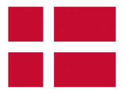 丹麦国旗矢量图
