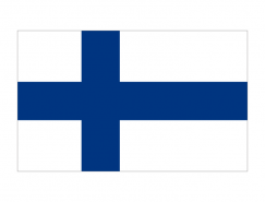 芬兰国旗矢量图