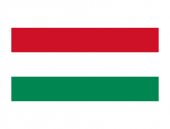 匈牙利国旗矢量图