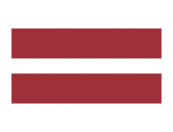 拉脱维亚国旗矢量图
