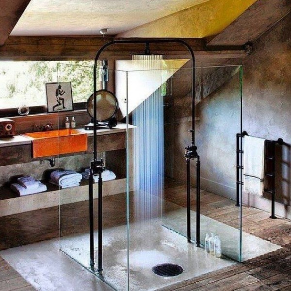 26个漂亮的淋浴间设计