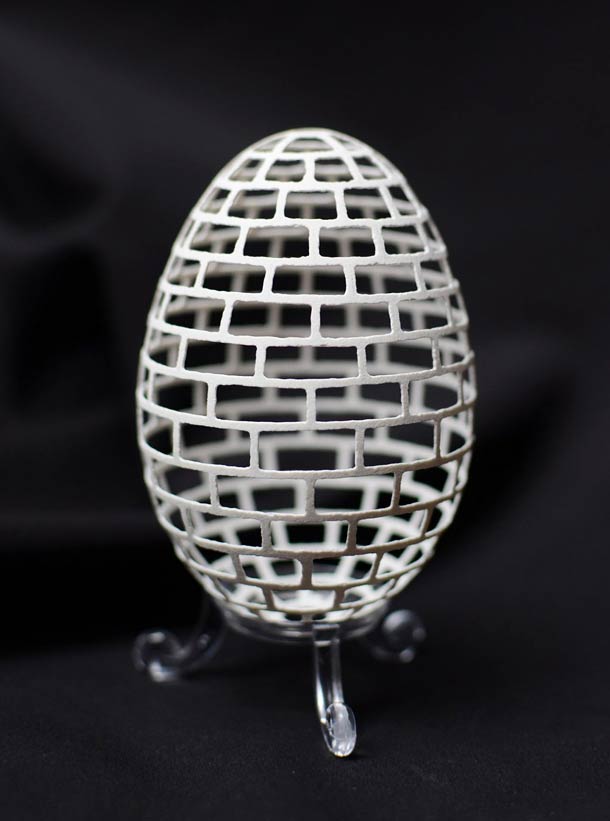 Piotr Bockenheim惊人的蛋壳雕刻艺术