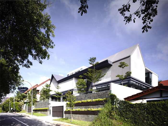 新加坡半独立别墅设计