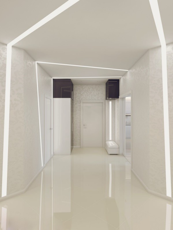 Polinova Paul:白色简约公寓设计