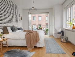 斯德哥爾摩白色簡約風格公寓設計