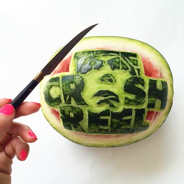 Tisha Cherry食物创作的精美艺术画