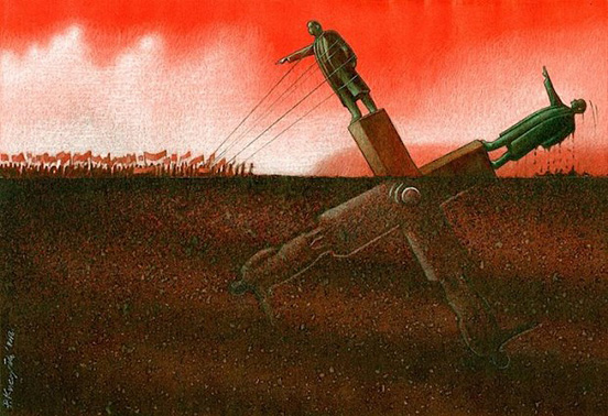 波兰讽刺插画家Pawel Kuczynski作品欣赏