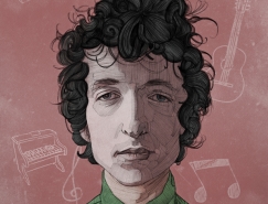 Stavros Damos幽默人物肖像插画欣赏