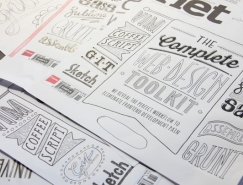 Tobias Hall创意手绘字体设计