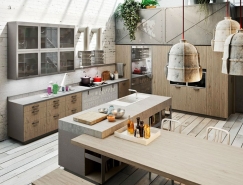 Michele Marcon: Loft风格厨房设计