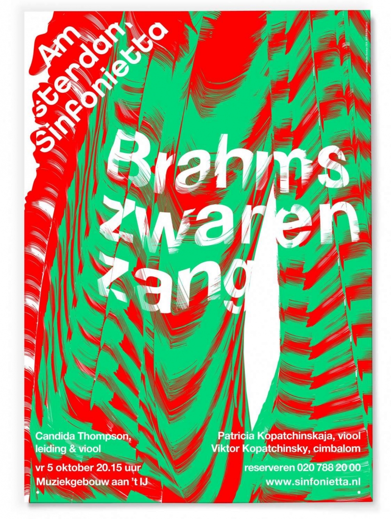 阿姆斯特丹Adam Sinfonietta交响乐团系列海报设计