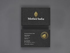 挪威Mother India印度餐厅视觉形