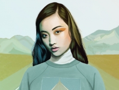 Kemi Mai人物肖像插画欣赏
