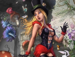 Chris Ehnot性感动漫人物插画