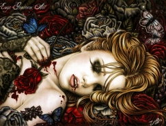 Enys Guerrero创意肖像插画欣赏