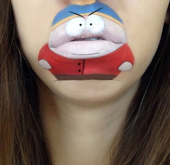 Laura Jenkinson的创意嘴唇彩绘艺术