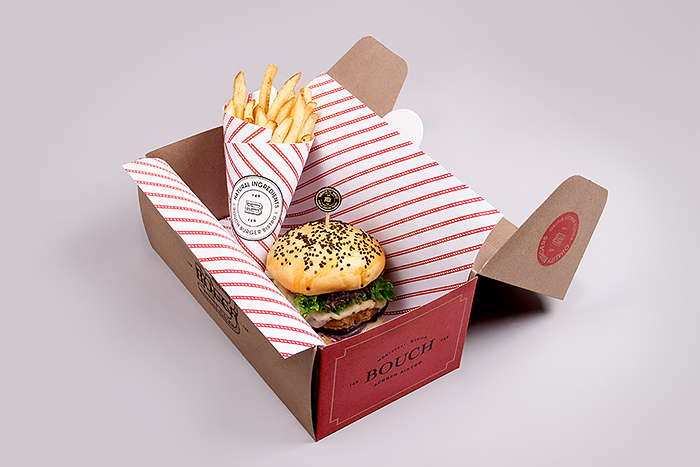 Bouch Burger Bistro汉堡品牌形象设计