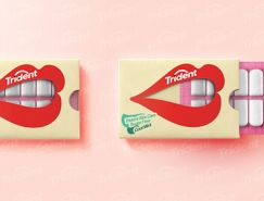 微笑包装:Trident口香糖包装设
