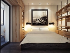 3个国外40平米小公寓设计