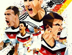 Mayka Cantu块状化人物插画欣赏