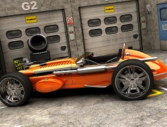 Bo Zolland 3D汽车插画欣赏