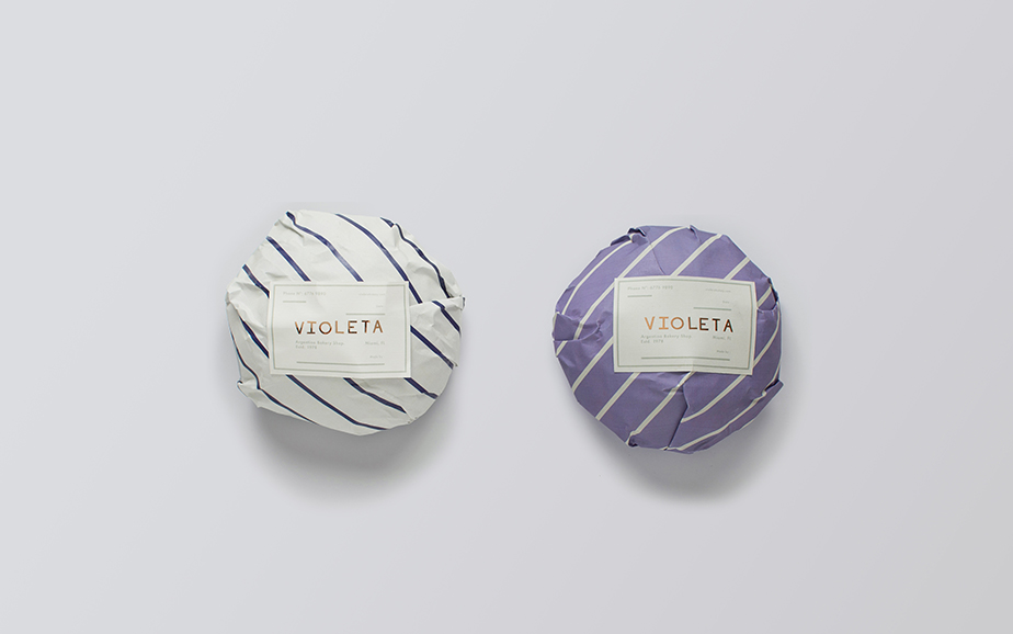 Violeta面包店品牌形象设计欣赏