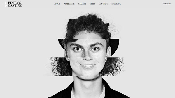 30个使用肖像全屏背景的网页设计欣赏