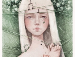 越南TAMYPU清新自然的插画作品