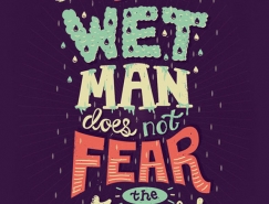 Risa Rodil漂亮的彩色字体排版海报设计