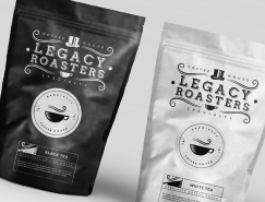 Legacy Roasters咖啡馆品牌视觉形象设计