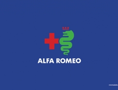 意大利设计师Raffaele Russo:知名汽车logo的极简化设计