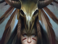 Meguro奇幻人物插画欣赏