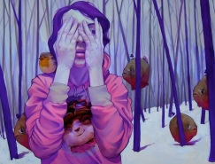 Etam Cru超现实风格插画作品