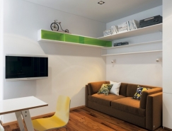 巧妙的空间利用:4个国外小公寓设计