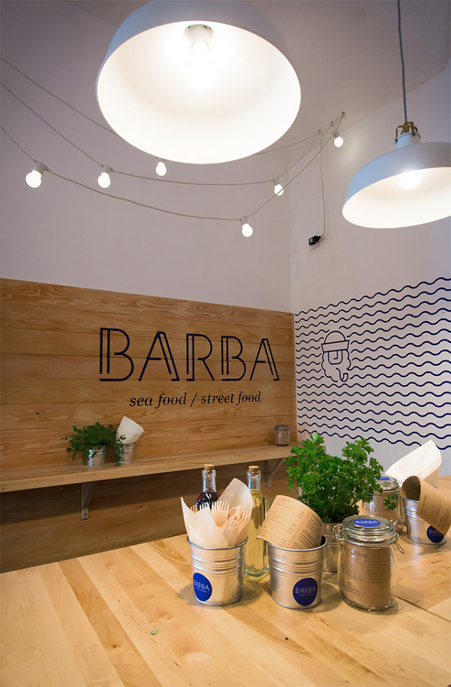 BARBA餐馆品牌形象设计