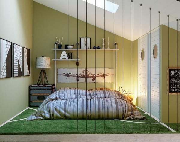 国外创意精致的青少年卧室设计